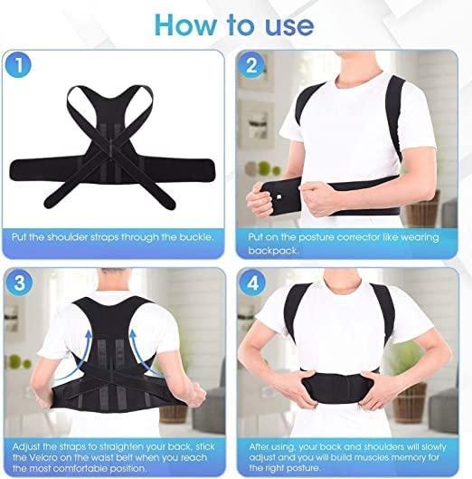 Posture Corrector Shoulder Belt - Bazarshopy