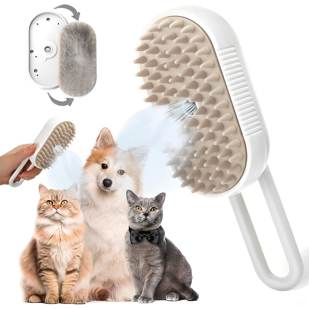 Steam Brush for Dog/Cat - Bazarshopy
